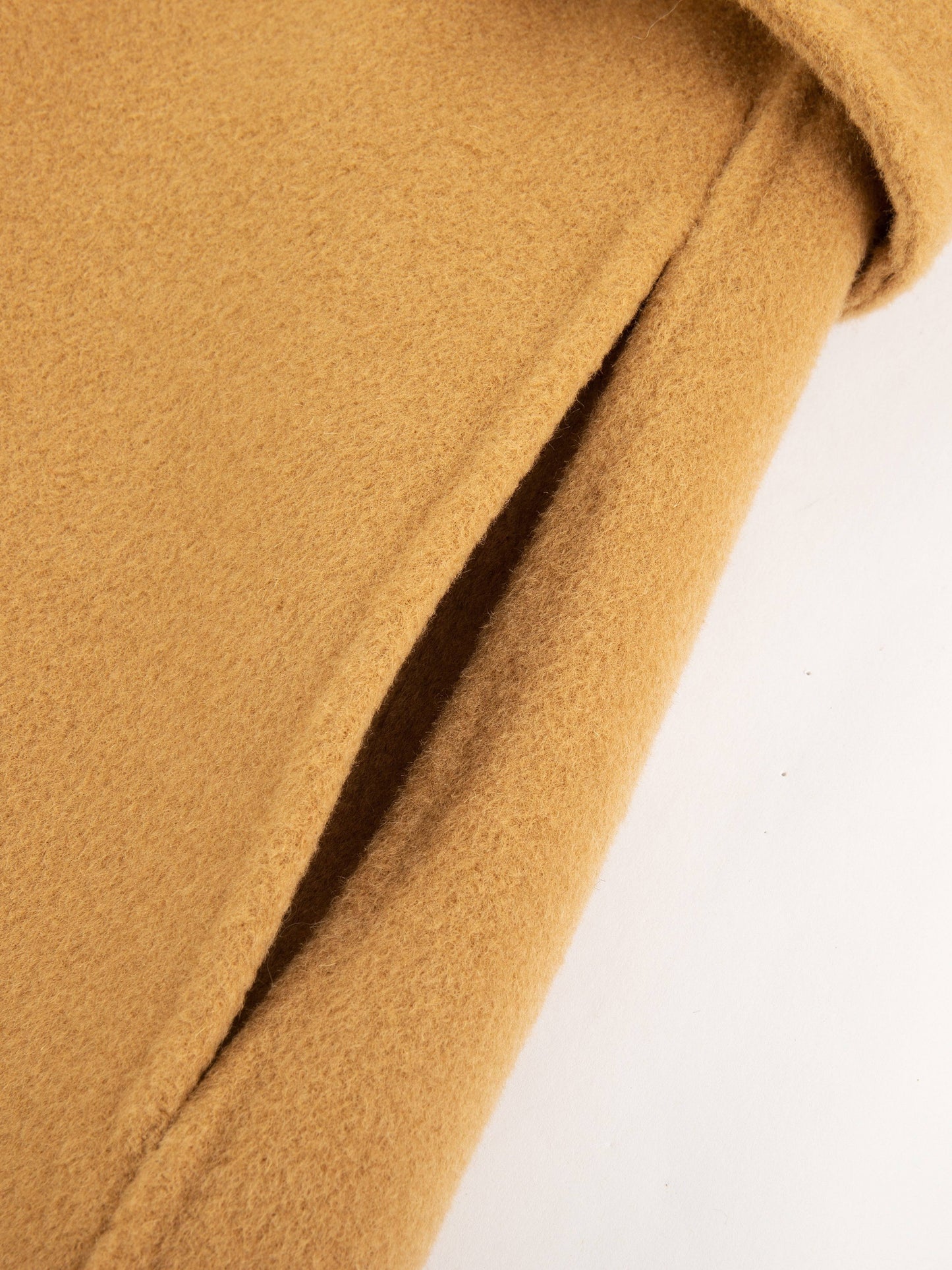 Wrap Belted Lapel Coat, Elegant Solid Long Sleeve Longline Coat For Fall & Winter, Women's Clothing